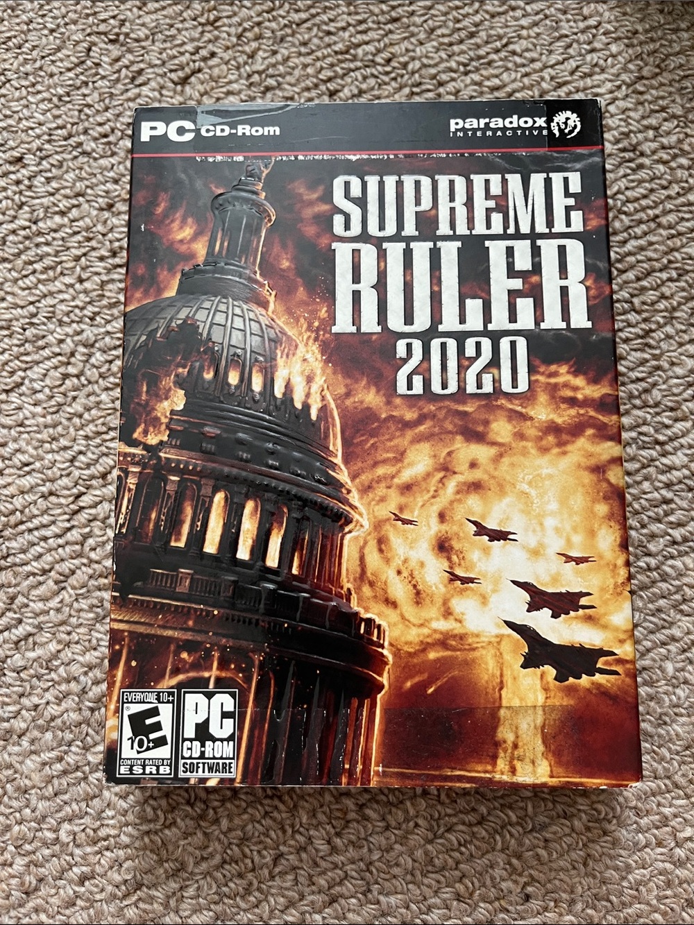 Supreme Ruler 2020 PC Game - Black & Orange